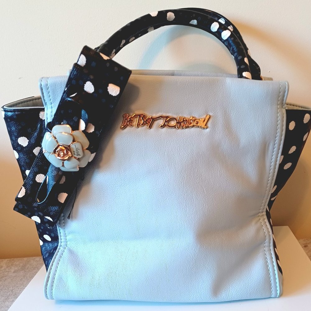 Betsy Johnson large shoulder/strap bag